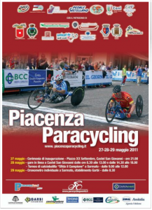 Poster Presentazione Piacenza Paracycling 2011