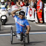 Alex Zanardi wins Road Race in Piacenza Paracycling